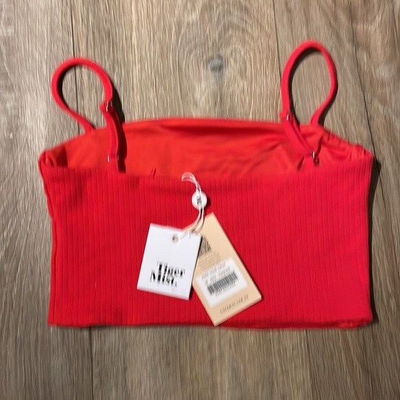 Tiger Mist Free Love Crop Top - red - Picture 4 of 5